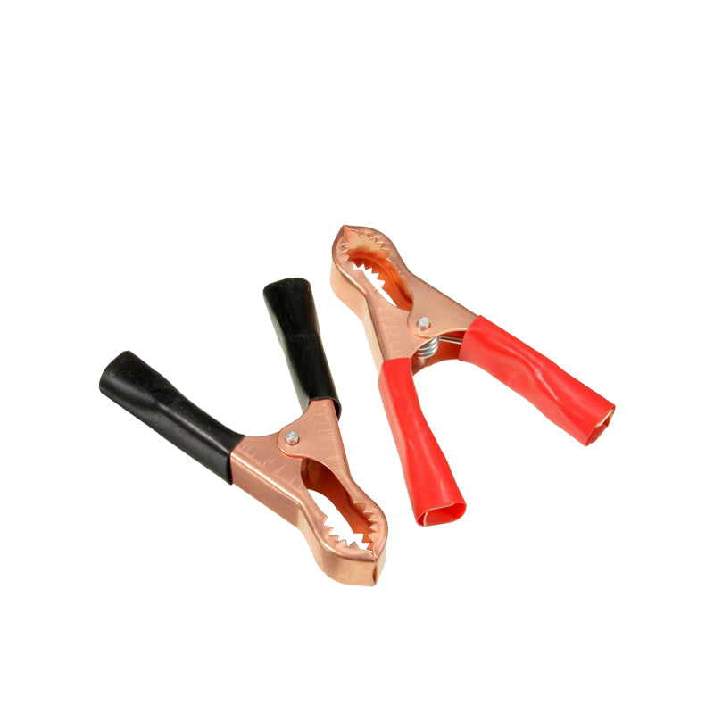 100A Red & Black Metal Car Battery Charger Clips Crocodile Alligators Test Clamps Connector Plug New Original Welcome To Inquire