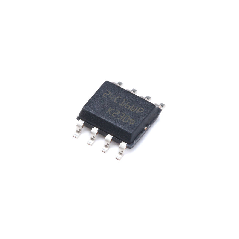 In Stock SMD SOIC-8 EEPROM I2C Interface 16KB 400KHz M24C16-WMN6TP Memory IC Chip