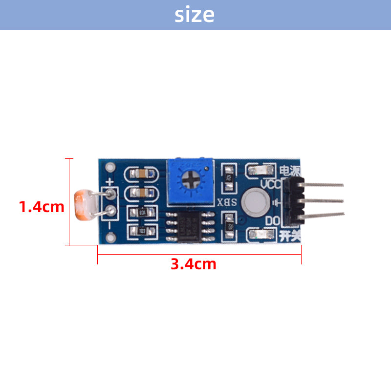 Original Photo Light Sensitive Resistor Brand New Light Detection Module 5516