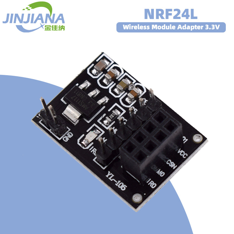 Wireless Module Adapter Board 3.3V Supporting 24L01 Wireless Module Using Smart Car Machine Module NRF24L