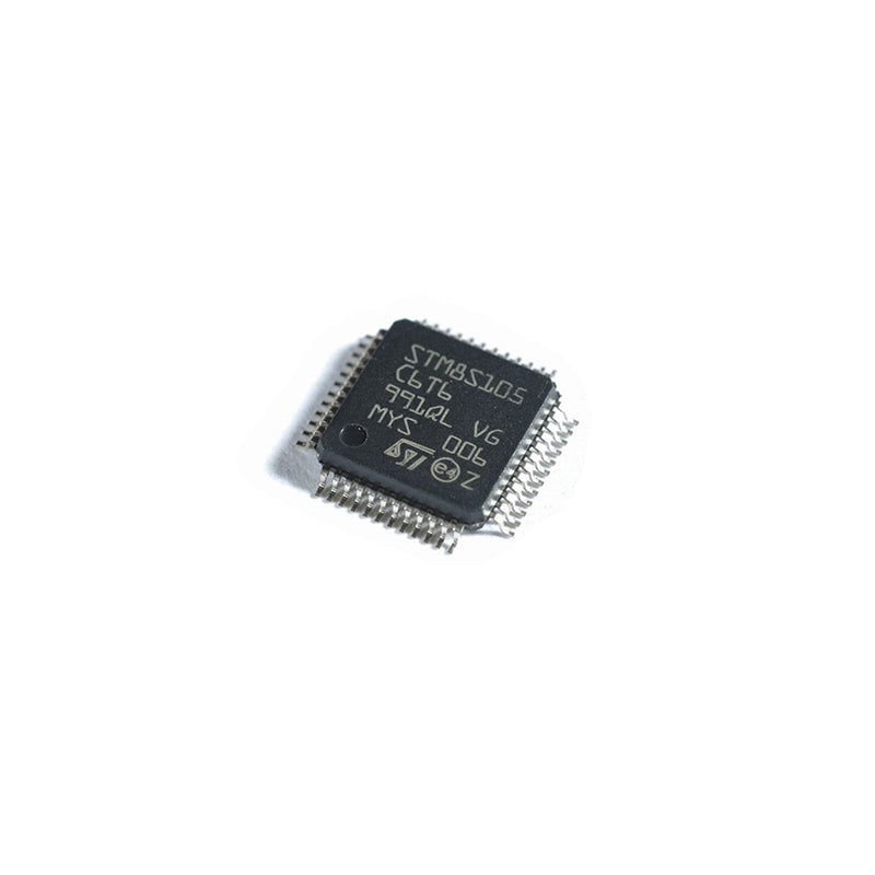 Original In Stock 16MHz 32KB Flash 8-Bit STM8S105C6T6 LQFP-48 Microcontroller MCU
