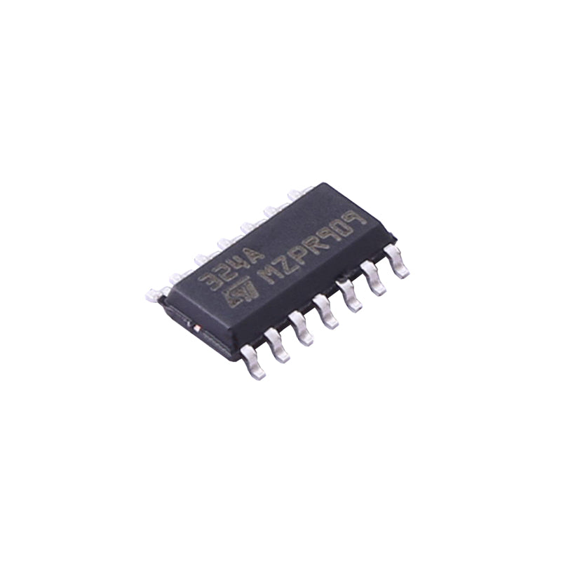 New Original Silkscreen 324A Package SOP14 Operational Amplifier LM324ADT Audio Power Integrated Circuit
