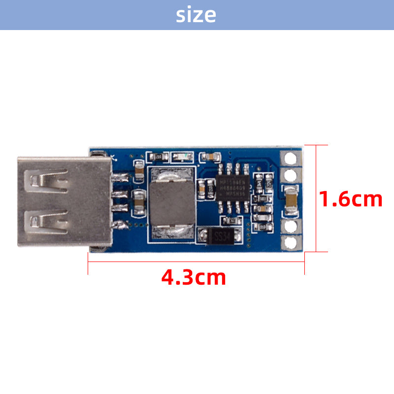 Vehicle DC-DC Power Module 9V/12V/24V to 5V Step-Down Module DC USB Conversion Power Module
