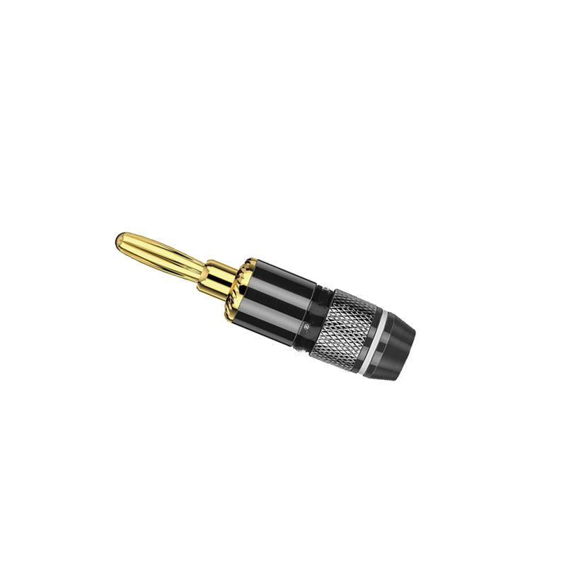 4MM Banana Male Plug For Audio Cable Wall Panel Screw Type Converter New Original Welcome To Inquire