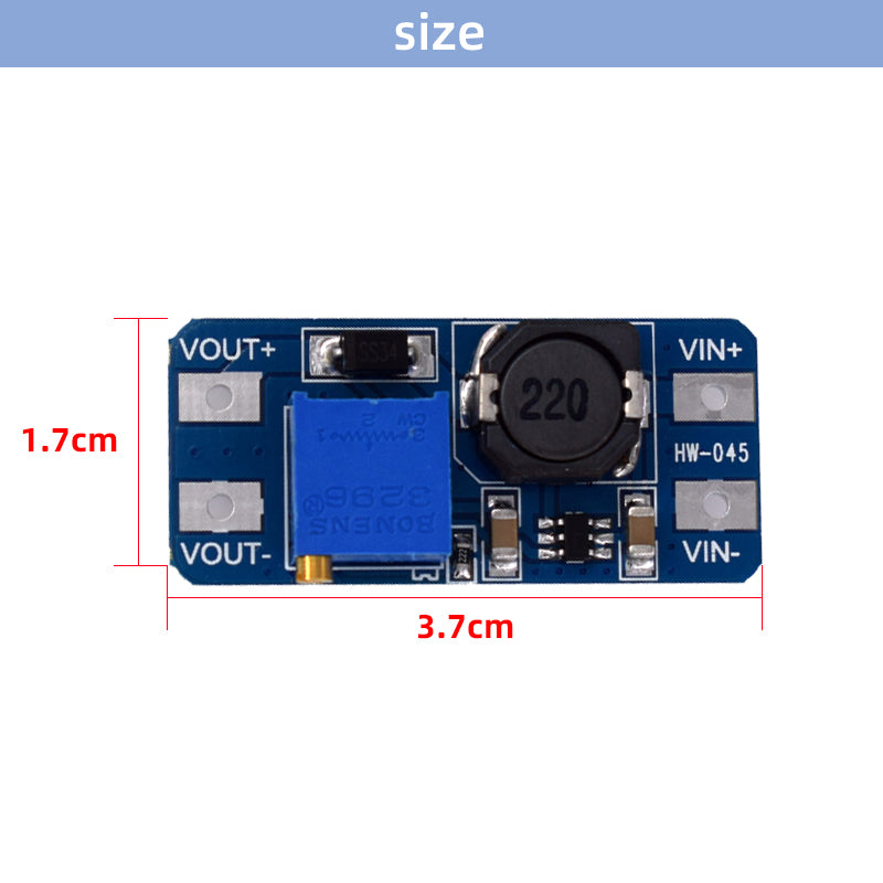 Original Power Supply Module DC-DC 2A Booster Brand New High-Power Amplifier Booster Conversion Module MT3608