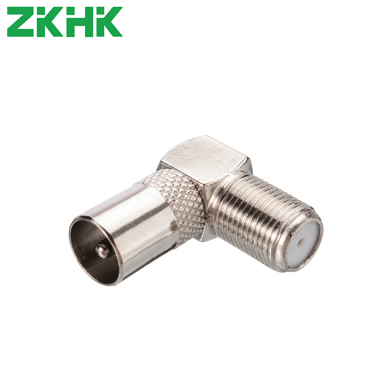 90 Degree Right Angled TV Aerial Cable 360 Degree Brass Male Elbow Swivel  New Original Welcome To Inquire