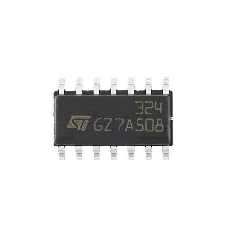 Genuine Original SOIC-14 Single-Supply Low Power Quad LM324DT Operational Amplifier