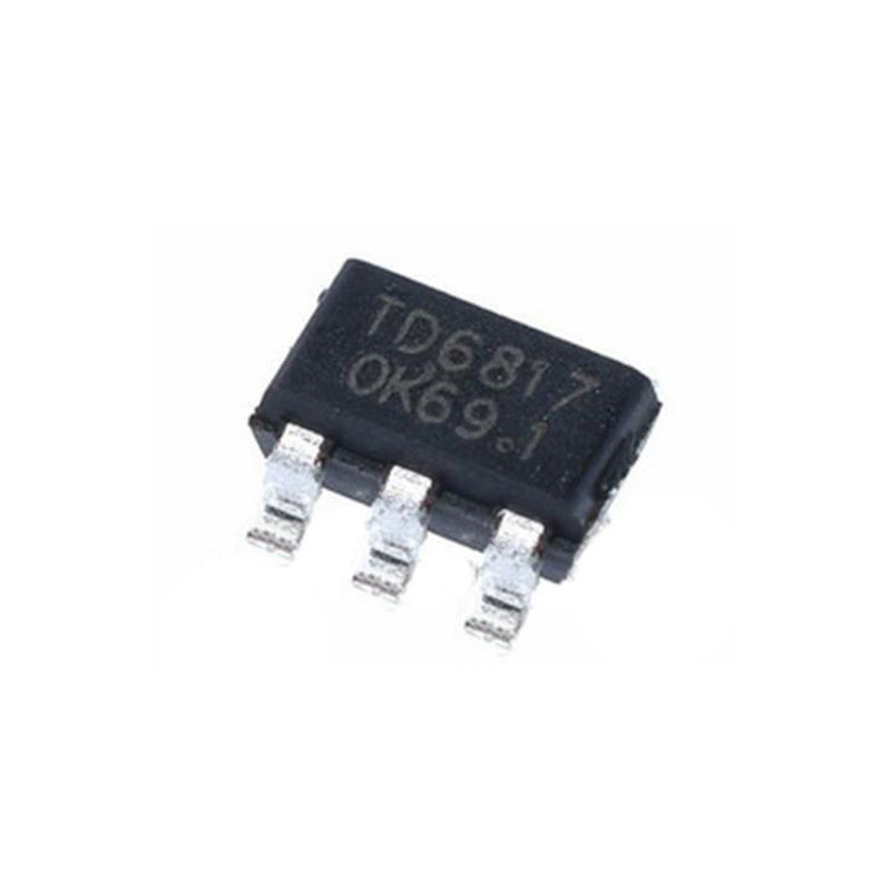 Hot Sale High efficiency synchronous step-down chip TD6817 electronic parts store components ic chipic chip