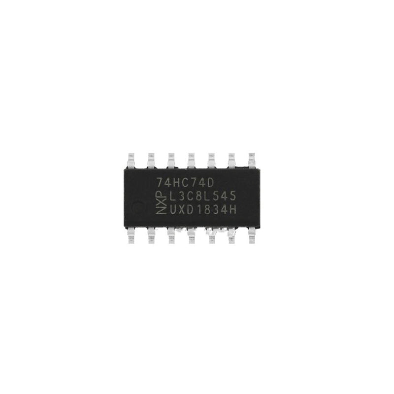 New Original SMD SOP-14 74HC74D Single-Input Dual D Flip-Flopic chip