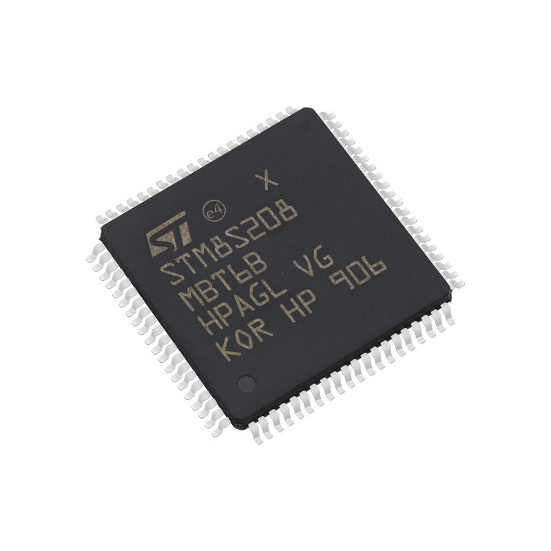 Electronic Accessories STM8S208MBT6B LQFP-80 Components Electronic MCU Control Panel IC Chips Components Electronic