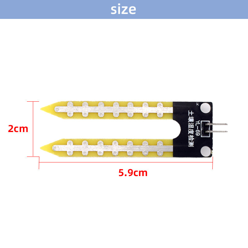 Original Hygrometer Soil Moisture Sensor In Stock Detection Water Soil Sensor Module Testing Kit YL-69