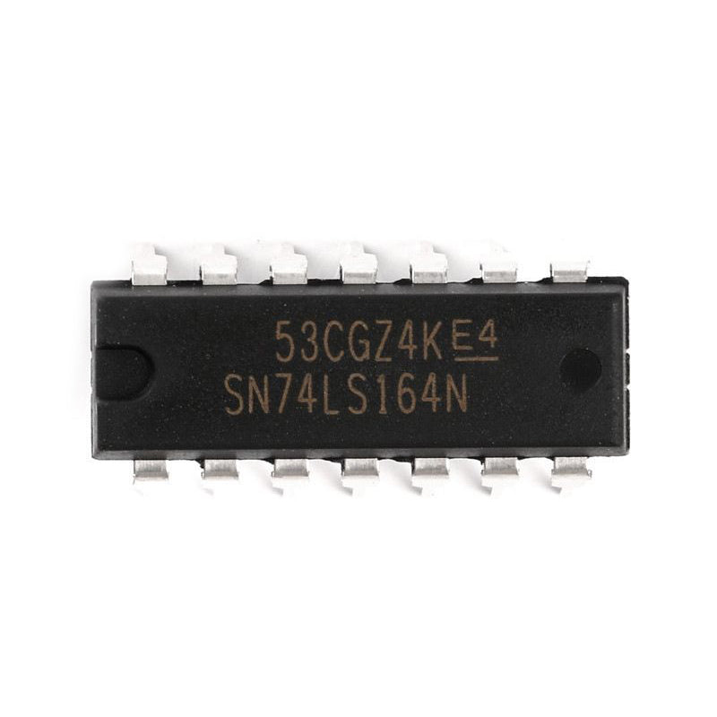 High Quali ty Octet Serial Input/Output Shift Register In-Line SN74LS164N new original ic chip intergrated circuit a2v64s40ctpg6
