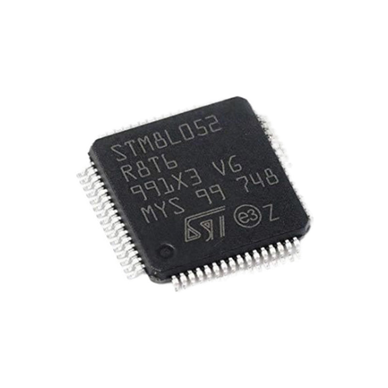 Genuine Original 16MHz 64KB Flash 8-Bit STM8L052R8T6 LQFP-64 Microcontroller MCU
