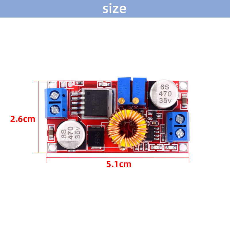 Original 5A DC to DC CC CV Lithium Battery Charging Board DC High Power Adjustable Step Down Module XL4015