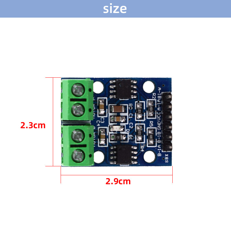 Original Two-Channel DC Motor Drive Module Brand New Two-Way Stepper Motor Driver Motor Driver Board L9110S