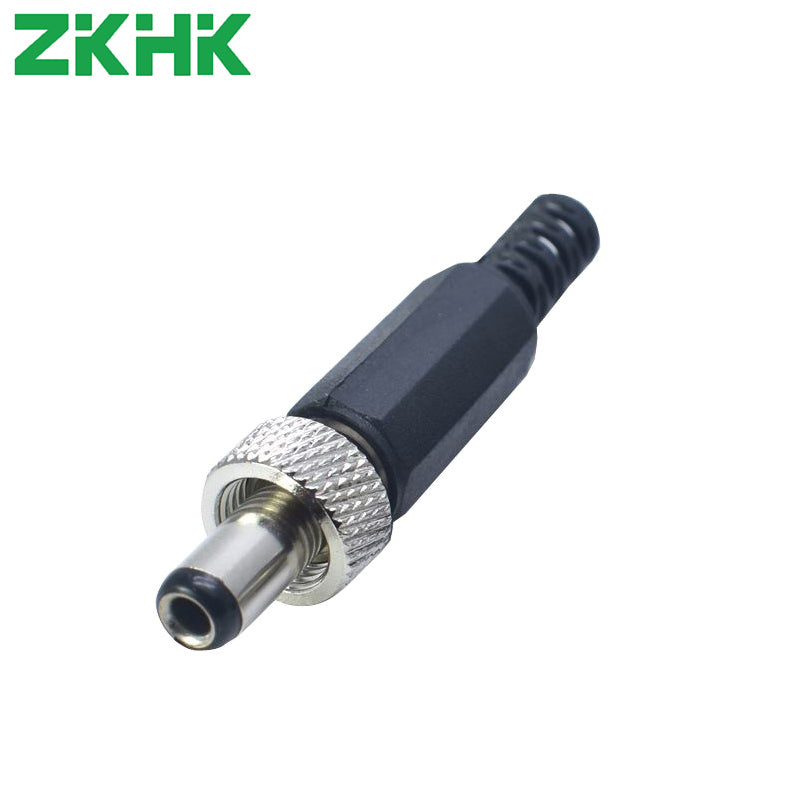 Black 5.5mm x 2.1mm Male DC Power Plug Jack Socket Wire Cable Adapter Connector New original Welcome to inquire
