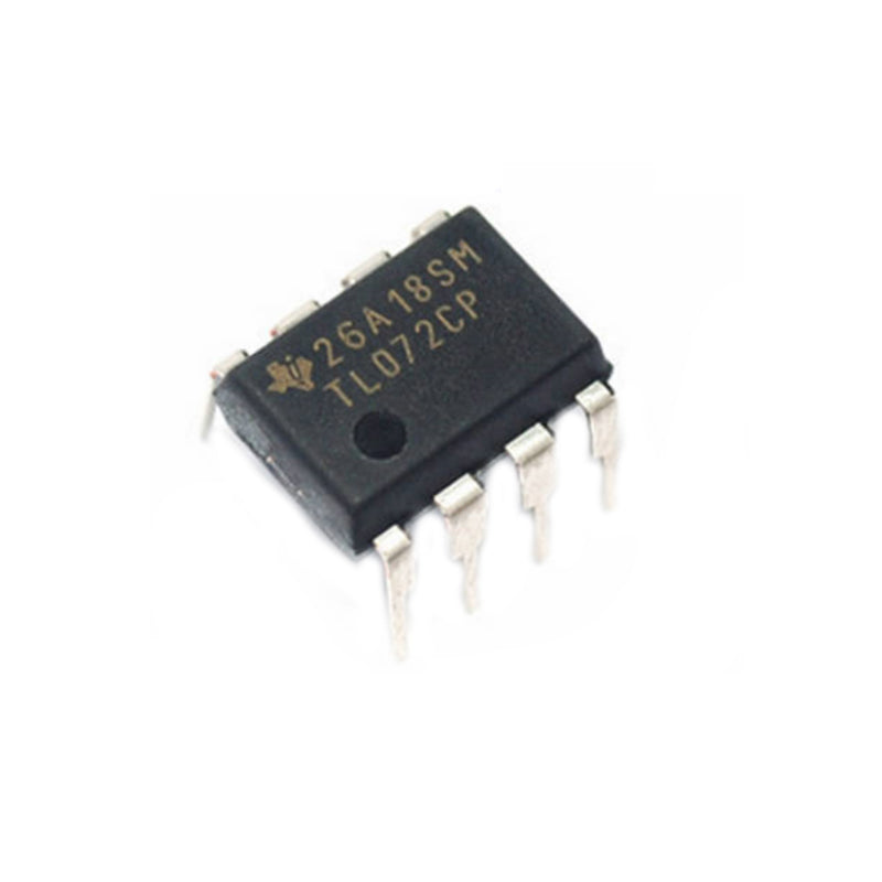 High Quali ty In-Line Operational Amplifier TI Texas Integrated  TL072CP new original ic chip intergrated circuit a2v64s40ctpg6