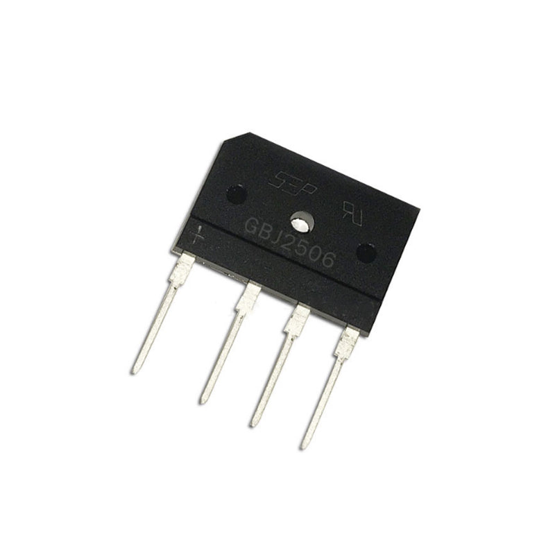 Hot sale Plug-in rectifier bridge stack GBJ2506 new onqinal ic chip intergrated circuit a2v64s40ctpg6