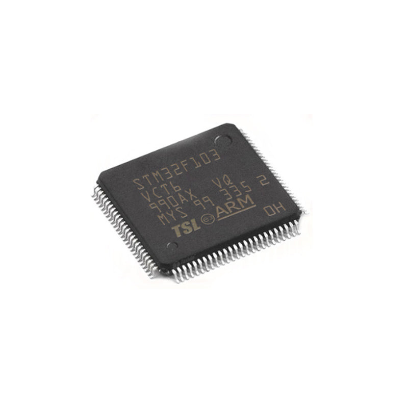 Genuine Semiconductor 32-Bit LQFP-100 72MHz 256KB STM32F103VCT6 Microcontroller Device Chip