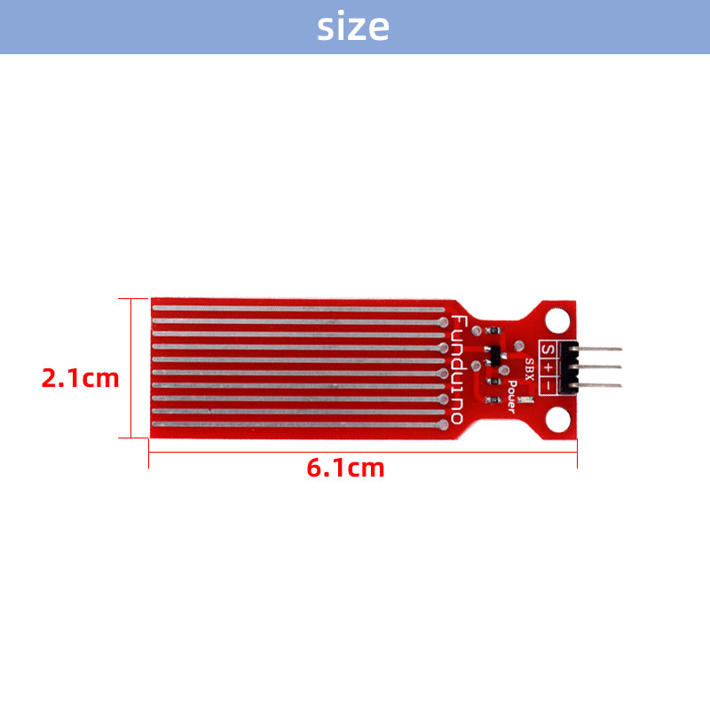 Water Level Sensor Temperature Single Bus Digital Temperature and Humidity Sensor Module HW-038