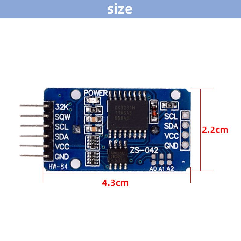 New Original Jeking High-Precision Clock Module IIC Memory Module Without Battery DS3231
