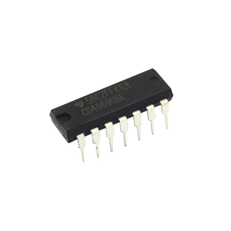 Hi gh QuaI i ty In-Line Integrated Circuit (IC) Chip CD4069UBE new original ic chip intergrated circuit a2v64s40ctpg6
