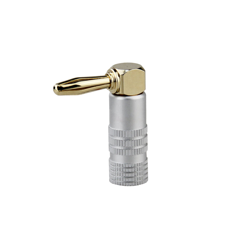 4mm HI FI MINI Banana Plug 3.5mm Stereo Headphone Jack Converter New Original Welcome To Inquire