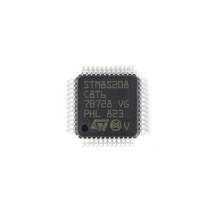 In Stock Package LQFP48 Microcontroller 8-Bit STM8S208C8T6 Components IC Chip Transistor Diodeic chip