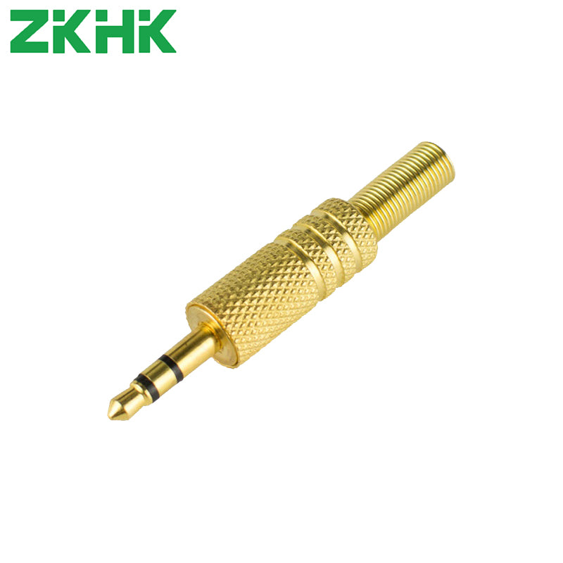 3.5mm 3Pole Stereo Audio Plug Headphone Audio Adapter For Microphone Connector New Original Welcome To Inquire