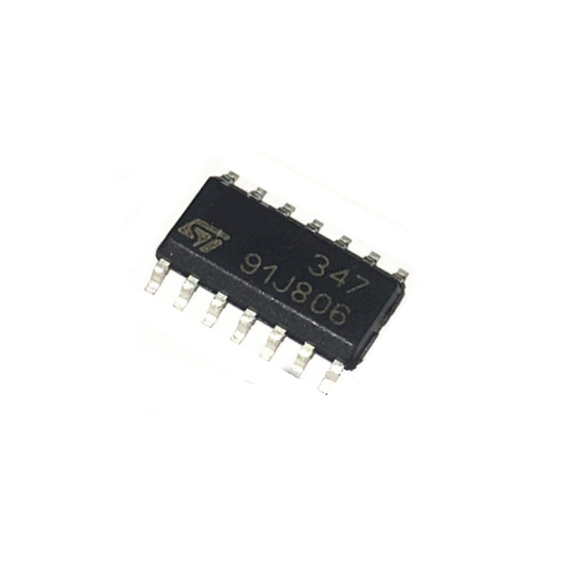 Hi gh QuaI i ty SMD Broadband Input Quad Operational Amplifier LF347D new original ic chip intergrated circuit a2v64s40ctpg6