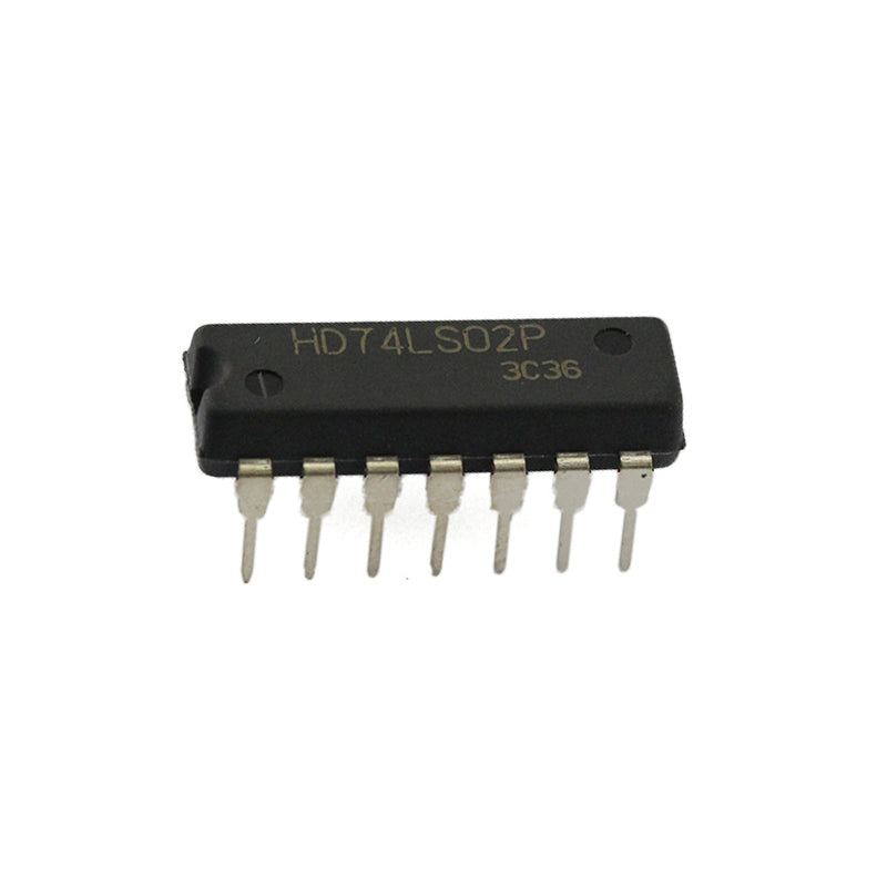 ln Stock Quad 2-input positive NOR gate HD74LS02P  new original ic chip intergrated circuit a2v64s40ctpg6