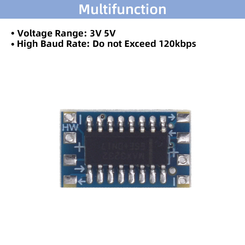 Original Level to TTL Level Conversion Board mini Brand new RS232 MCU Serial Port Conversion Module MAX3232