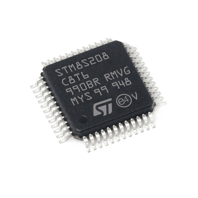 Global Brand Parts New STM8S208C8T6 LQFP-48 Components Electronic MCU Control Panel IC Chips Integrated Circuits