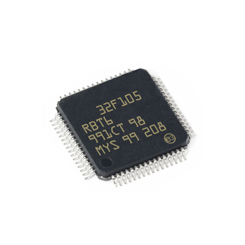 Original LQFP64  32-Bit 72MHz 128KB STM32F105RBT6 ARM Microcontroller IC
