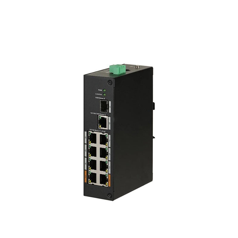 Original Dahua English Version 8 Port 100M POE DH-PFS3110-8ET-96 Gigabit cCascade Port Switch