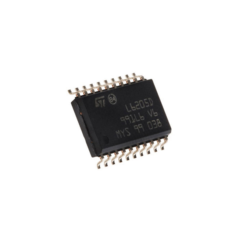 In Stock Genuine SOP-20 2.8A 8-52V L6205D013TR Bridge Motor Driver IC Chip