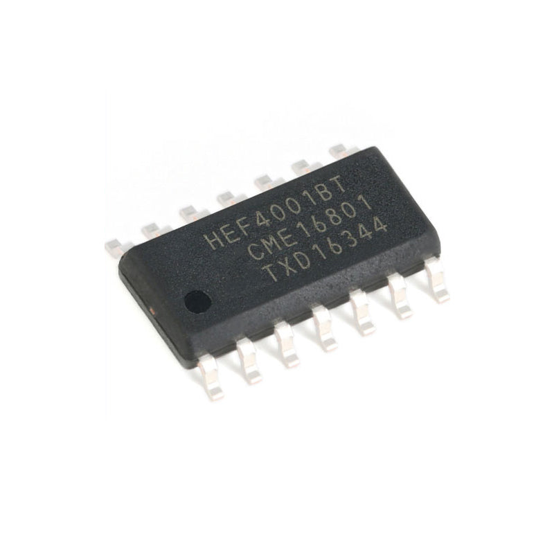 ln Stock Integrated Circuit Logic IC Inverter HEF4001BT new original ic chip intergrated circuit a2v64s40ctpg6