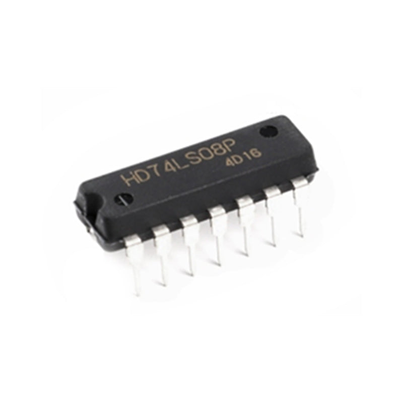 ln Stock Inverter Manifold Integrated Circuit Dual In-Line HD74LS08P new original ic chip intergrated circuit a2v64s40ctpg6