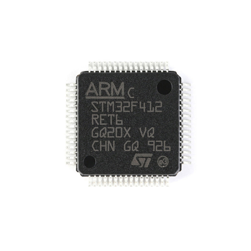 Hot Sale Packaged LQFP64 MCU microcontroller STM32F412RET6 Integrated Circuits IC Chip